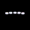 200 pcs 7 mm Colorful Round Spacer Beads with Colored Letters