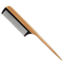Hair Combs -Natural Fine Tooth Wooden Tail Comb - No Static Purple Heart Wo