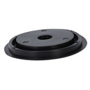 Rubber sink drain garbage disposal plug flange 9cm diameter black Y5H7