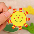 12pcs Fridge Magnet Wooden Cartoon Animals Novelty Magnets Colourful Kid's J4C6