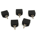 5Pcs 3.5mm to dual 2 RCA female male jack Y splitter audio adapter converter JR