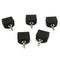 5Pcs 3.5mm to dual 2 RCA female male jack Y splitter audio adapter converter JR