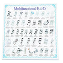 45pcs Sewing Machine Presser Foot Feet Kit Set With Box For Brother Singer