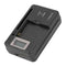 SS-5 Universal Battery Charger USB Phone Charger with LCD Indicator Display