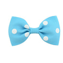 20Pcs Baby Girls Dot Hair Bows Band Boutique Alligator Clip Grosgrain Ribbon FT