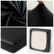 3x PU Leather Single Seat Cushion Slipcovers Covers for Sofa Couch Chairs Black