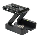 Multi-angle folding Z Flex Tilt Head Quick Release Plate&Ball Head Spirit Camera