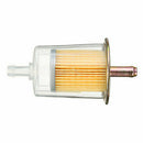 Universal Petrol Inline Fuel Filter Large Car Auto Part Fit Pipes Gasoline CCT