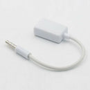 3.5mm male aux audio plug jack to usb 2.0 female converter cord cable car mp3 BX