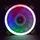 Silent 12cm LED DC 12V Computer Case Cooling Fans Oil Bearing Cooler