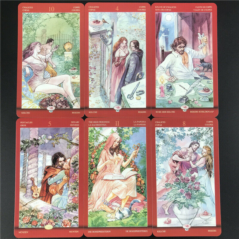 Tarot of Sexual Magic Tarot Cards Table Board Game Cards Playing Card  PartS Hn