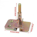2 Pcs/Set Butterfly Hinge Clamp Silk Screen Printing Metal Butterfly Hinge  F7W7