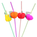 50 Paper Umbrella Plastic Drinking Straw Beach Party Fruit Straw Supply Nice ME