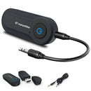 Bluetooth Audio Transmitter Wireless Stereo Music Adapter USB For TV PC Speaker