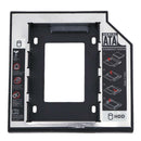 Aluminum Plastic 12.7mm for SATA SSD Case Hard Disk Drive Enclosure CD-ROM Bay