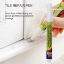 1x Grout Aide Tile Marker Repair Pen White Color Repair Packaging Pen Wall Z5C4
