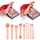 10x Professional Make up Brushes Blusher Lip Powder Makeup Brush Tool Pink
