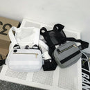 Men Chest Bag Small Hip Hop Streetwear Functional Chest Bag Cross Shoulder