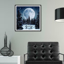 5D DIY Full Drill Diamond Painting Scenery Cross Stitch Mosaic Kits (W236)