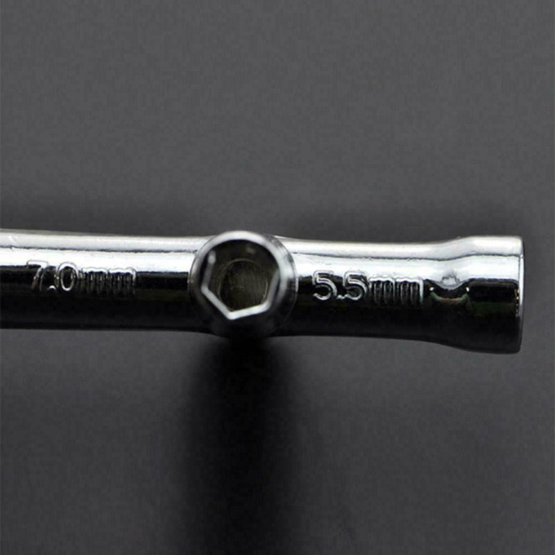 RC HSP 80132 Cross Wrench Sleeve 4/5/5.5/7mm Spanner D7K1 Car Wheel M4 F L3W9