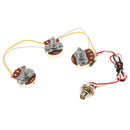 Bass Circuit Wiring Kit Tone Volume Control A250K B250K Pots Socket
