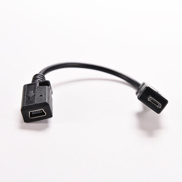 Micro USB 5 Pin Male to Mini USB 5 Pin Female Data Sync Charge Adapter CableMO
