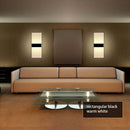 Warm Lighting Lamps LED Wall Light Up Down Cube Indoor Outdoor Sconce Fixture