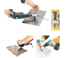 360Degree Rotate Electric Double Head Sheet Metal Cutting Power Drill Attachment