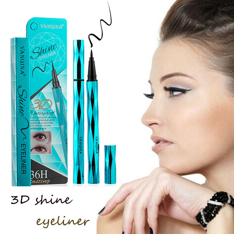 1 x Long Lasting Eye Liner Pencil Waterproof Eyeliner Liquid Pen Cosmetic Beauty