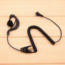 Black 2.5mm G-Hook Interphone Earpiece Earphone Walkie Talkie Single Ear He