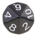 10pcs 10 Sided Dice D10 Polyhedral Dice for  DND RPG MTG