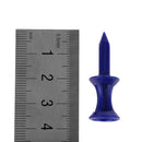 100pcs Golf Tees Plastic Golf Nail Limit Pin Outdoor Sport Gadget Blue 36mm