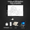 A4  USB LED Artist Thin Art Stencil Board Light Tracing Drawing Pad Table BS Cy