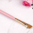 Pro makeup tools wooden handle double eyebrow brush + eyebrow comb brus IN BX