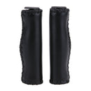 2pcs Bicycle Foam Grips MTB Bicycle Grip Anti-Slip Leather+Sponge Handlebar