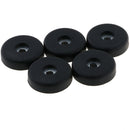 5 Pcs 40x10mm Round Rubber Feet Non-Slip Rubber Furniture Floor Pads Chair Leg