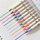 10 Pcs/Set Write Brush Pen Color Calligraphy Sketch Pens Drawing Art Marker S7S9