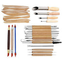 31 Pcs Arts Crafts Clay Sculpting Tools Pottery Carving Tool Set Pottery &A Q9E9