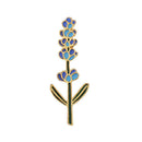 Creative Lavender Brooch Fashion Badge Backpack Jacket Decor Jewelry Gift  A