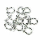 5pcs Paracord Bracelet Buckle set Shackle Rope Stainless Steel P3R3 A9R1 Z8R8