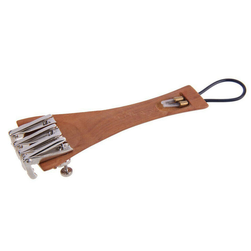 1 Set Jujube Wood 4/4 Violin Replacement Chinrest Tailpiece Tuning Pegs Tail