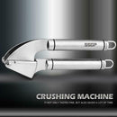 Stainless Steel Manual Garlic Presser Ginger Slicer Chopper Kitchen Gadgets
