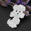 Dog Die Cutters Cutting Dies Stencil DIY Scrapbooking Paper Card Craft A