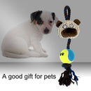 Cotton Ropes Tennis Ball Plush Dog Toys Pet Playing Bear Interactive Chew S U4J2