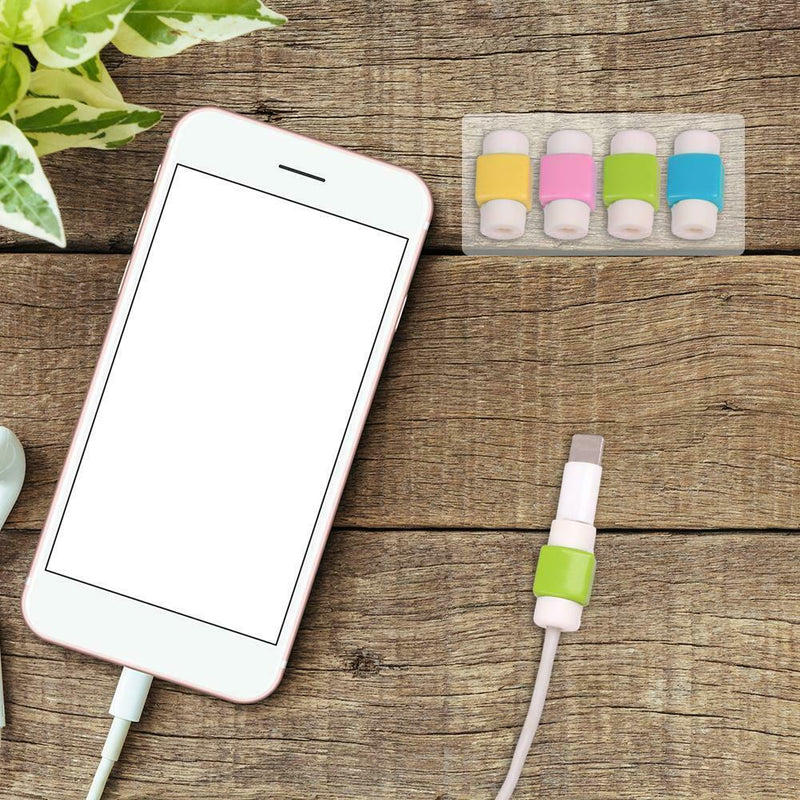 Earphone Cord Protection Wire Cover USB Cable Winder Protector Line Sleeve