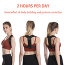 Men Women Upper Back Posture Corrector Multifunction Adjustable Strap One Size
