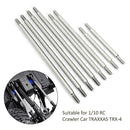Complete Stainless Steel Links 8 pcs Set for Traxxas TRX-4 ( 324mm Wheelbase )