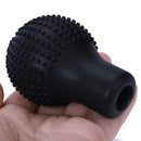 Car Vehicle Round Black Silicone Nonslip Lever Gear Shift Knob Cover P2J9