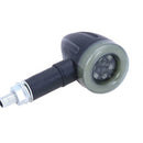 2pcs Universal Motorcycle LED Amber Lamp Rear Turn Signal Brake Lights
