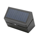 LED Solar Wall Lamp Waterproof Motion Sensor Outdoor Garden Yard Landscape Light